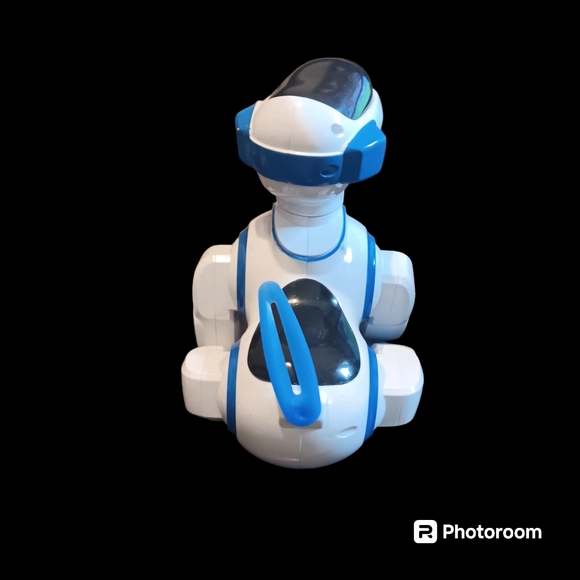 Dancing Robot Dog Vivitar Robo Bump & Go Action for Ages 6+ Blue and White - Picture 4 of 5